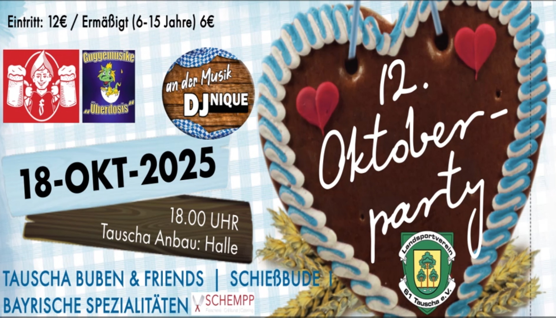 Oktoberfest 2025 Flyer